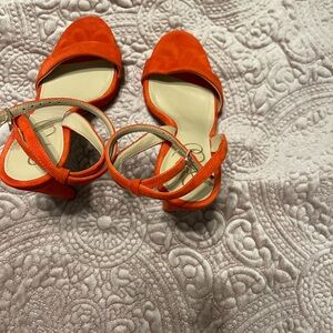 Sam Edelman Vibrant Orange Sandals